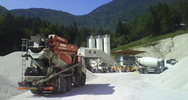 Production of concrete